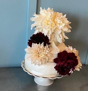 Effortless Entertaining: The Floral Tiered Cake The Floral Tiered Cake